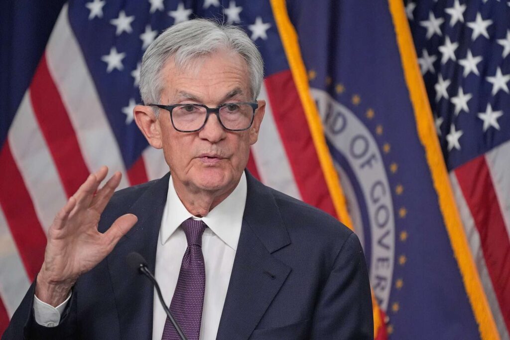 Fed projects one rate cut this year